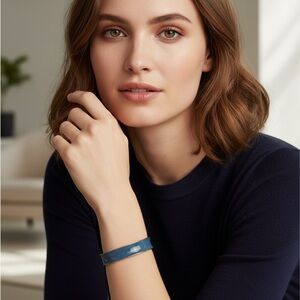 Banana Republic Blue and Gold Bracelet